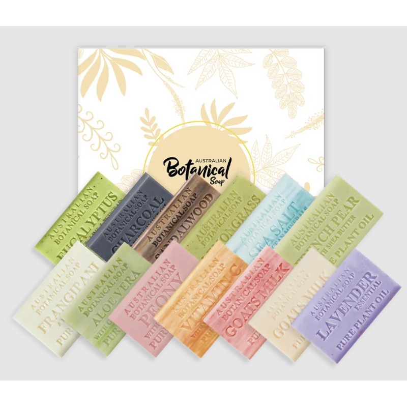 AUSTRALIAN BOTANICAL PURE PLANT OIL SOAP BARS 200G