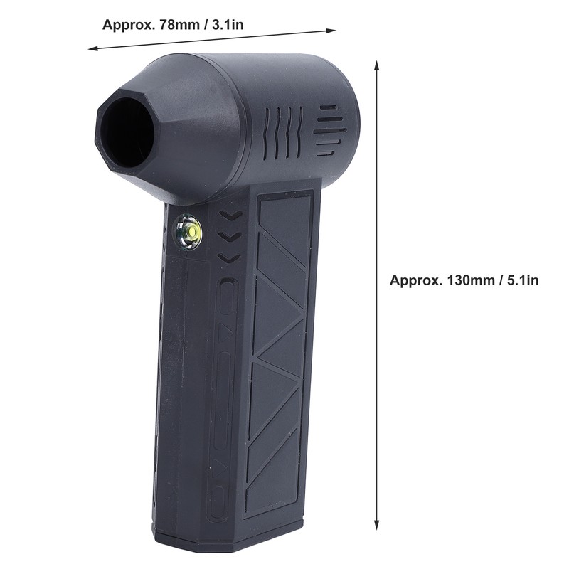 Electric Air Duster 130000RPM Adjustable Portable Handheld Turbine Jet Fan
