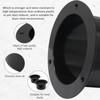 Cionyce Duct Connector Flange 5 Inch, Plastic Straight Pipe Flanges