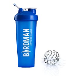 Shaker Birdman Azul Mas Ball Shaker Bpa Free 600 Ml