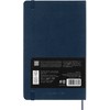Moleskine Smart Notebook, Large, Ruled, Sapphire Blue, Hard Cover (5