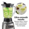 Hamilton Beach Wave Action Blender for Smoothies, Stainless Steel Ice