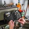 SP2 EDC Pouch, Pocket Organizer with Velcro, Nylon EDC Pocket