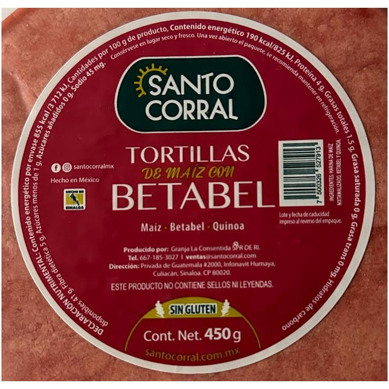 Gluten Free Tortillas de Maíz con Nopal! - Tortillas de
