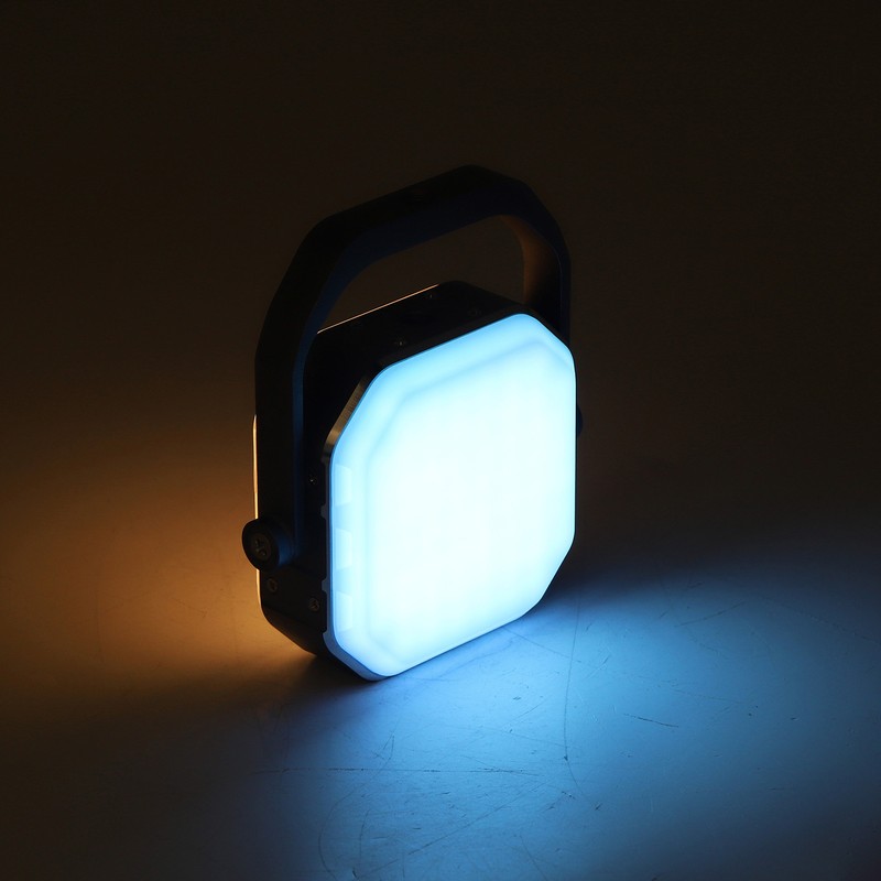 Retro Rechargeable LED Camping Lantern Octagonal Outdoor Camping Lamp Hanging