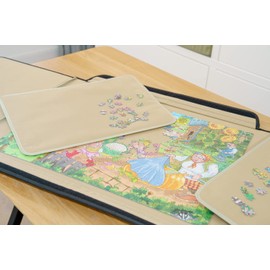 Jumbo, Puzzle Mates, Portapuzzle - Standard 1,000 Piece Jigsaw Storage Board Case, Jigsaw Puzzle Accessories, Puzzle Storage