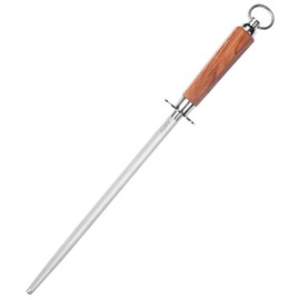 KINTIF Sharpening Steel 12 inch Professional Honing Rod Knife Sharpener, Fine Lines, High hardness, Knife Honing Steel Knife steel
