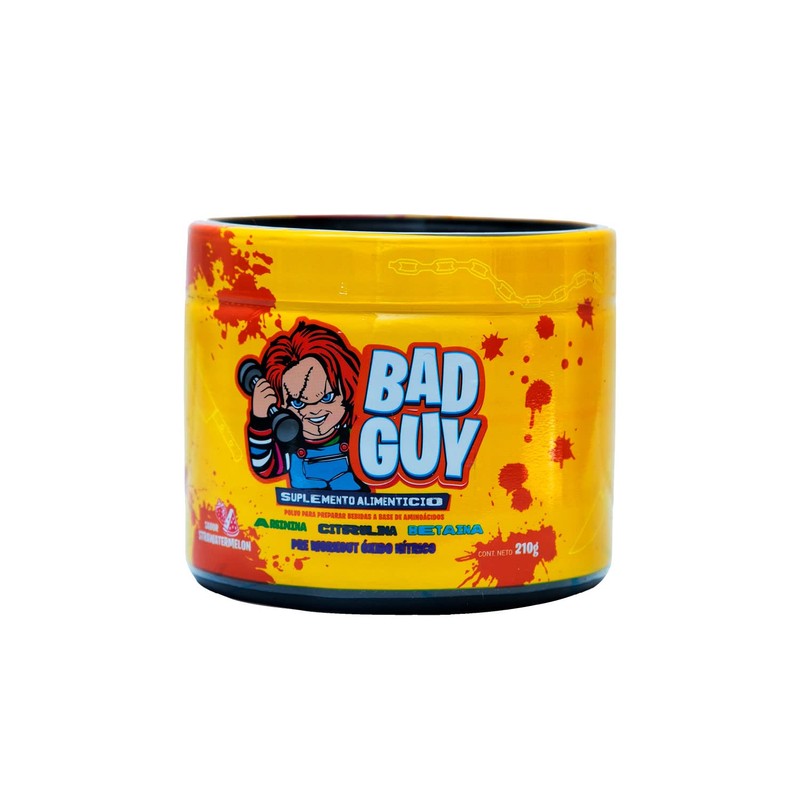 Pre Entreno Bad Guy Oxido Nitrico 30 Servicios Strawatermelon