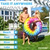 Swimline Anillo de teñido Anudado en Espiral de 42 Pulgadas