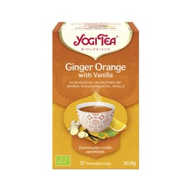Yogi TEAS - AYURVEDIC Ginger Orange with Vanilla 17bags (Pack of 1)