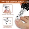 FUMAX Toenail Clippers for Seniors for Thick Toenails, Angled Toe
