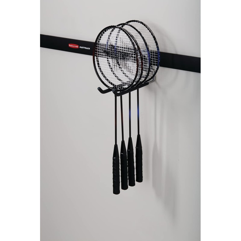 Rubbermaid FastTrack Rail Garage Organization Multi-Purpose Hook 50 lbs Capacity