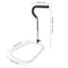 Bedside Assist Handle Bed Guardrail Get Up Rail Adjustable Height