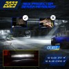 SHYFRULT For Chevy-Pickup 1981-87 C10 K10 Blazer 4x6" LED Headlights