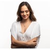 LuckyLy Collares para Mujer Acero Inoxidable y Zirconia Cúbica Regalos