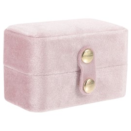 Baluue Travel Jewelry Organizer Case Earring Storage Box for Earrings Pendants Brooches Hairpins Lightweight Compact Design for Easy Carrying Storage