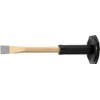 Rennsteig 351 250 1 Octagonal Painted Mason's Chisel with Handguard,