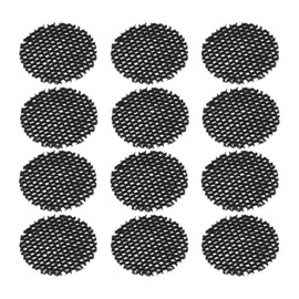 Gardenreet Aluminum Hexagonal Louver Lens for MR16 Bulb - Low Voltage Landscape Lighting Spotlight, Well Light, Down Light - Reducing Brightness and Side Glare (12 Pack)