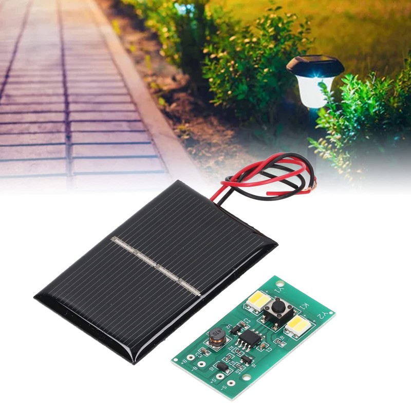 Solar Light Control Panel, 1.2V 2 Set Solar Light Controller