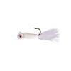 Lindy Fuzz-E Grub Jigs - White - 2 in -
