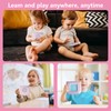 Spanisch Englisch Sprechende Flashcards,Zweisprachig Sprechende Flashcards,Lernspielzeug für Kleinkinder2-5 Jahre Alt,