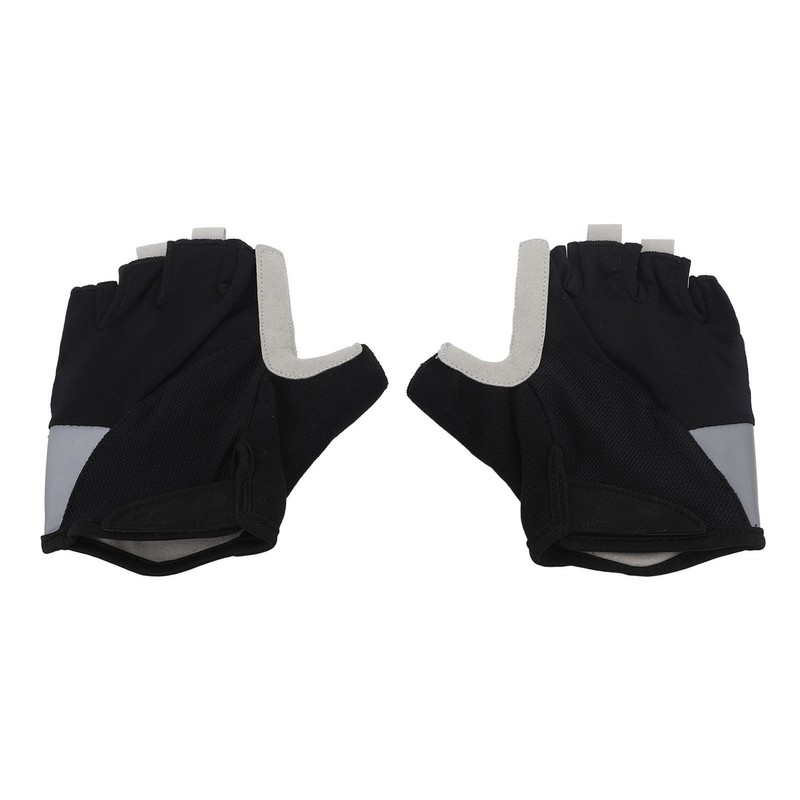 Men Cycling Half Finger Gloves Anti Slip Shock Absorption Bicycle