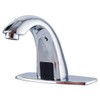 Electronic Bathroom Faucet Automatic Sensor Touchless Bathroom Sink Faucet Chrome,