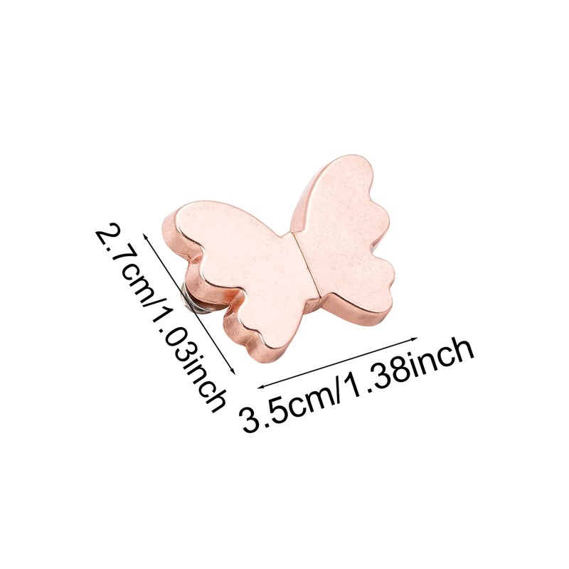 8 Pairs Butterfly Curtain Clips, Magnetic Curtain Closures, Easy to