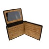 retrostiel Cork Wallet, Cork Purse, black, Without coin compartment