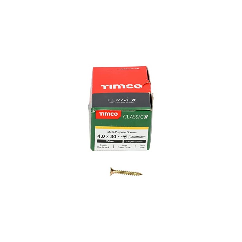 TIMCO Classic Multi-Purpose Screws - PZ - Double Countersunk -