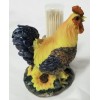 DWK Bright Pickin's - Rooster Chicken Toothpick Holder by DWK