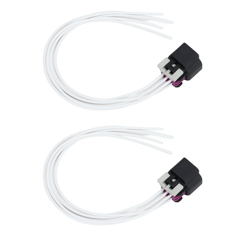 2PCS 6 Wire Throttle Body Actuator Pigtail Plug Flexible Impact