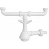 Schläfer 4395322 | Universal Pipe Siphon for Kitchen 1 inch