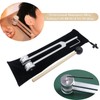 CashBeat 128 Hz Weighted Tuning Fork, Professional Aluminum Alloy Tuning