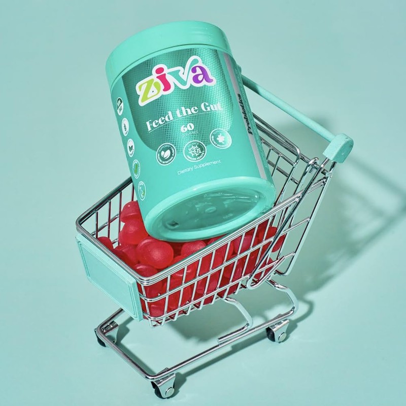 Ziva Feed The Gut Probiotic Gummies – Digestive Health Support