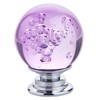 IEIK 10 PCS Crystal Cabinet Knobs Round Glass Bubbles Dresser