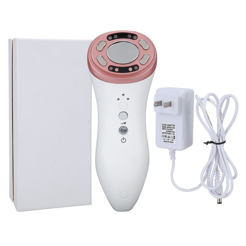 Mini HIFU Face Beauty Machine Hot Compress Promote Collagen Ultrasonic