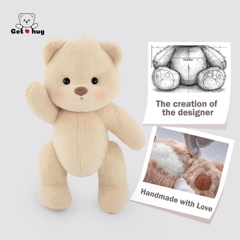 Cuddly Teddy Bear Collection – Different Styles with Changeable Outfits!