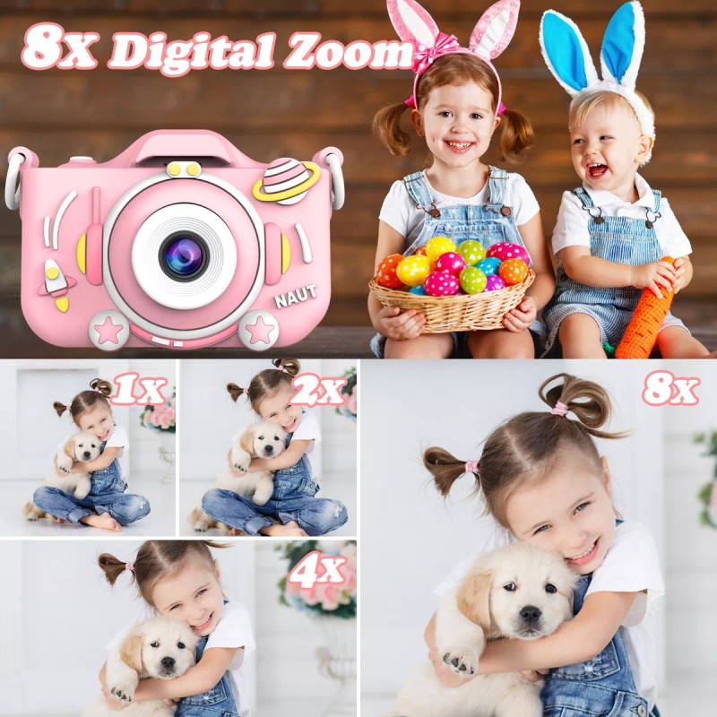 Lostrain Camara Digital Para Niña Mini Cámara Fotografica De Juguete
