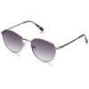 GANT Unisex Sunglasses, Grey (Shiny Light Nickeltin / Gradient Smoke)