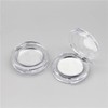 seimeinoki Eye Shadow Case, Empty 1 Color Storage, Round Makeup