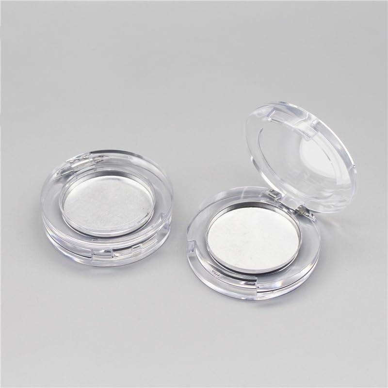 seimeinoki Eye Shadow Case, Empty 1 Color Storage, Round Makeup