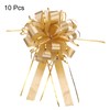 sourcing map 10pcs 8 Inch Large Pull Bow Gift Wrapping