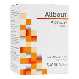 Alosuan Polvo C/12 Sobs. 2.2 G. 17.70-61.95-2.65 G/100 G.