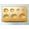 JTS Pear Shape Teardrop Forming Wooden Dapping Block Jewelry Shaping