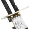 Wireless Internet Card 2.4Ghz 5Ghz 300Mbps High Transmission Rate Black