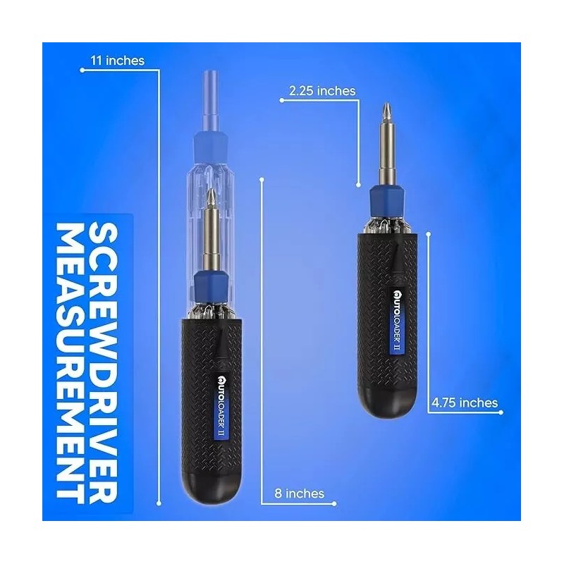 AUTOLOADER Screwdriver Multi Tool Multi-Bit Auto Loading Barrel