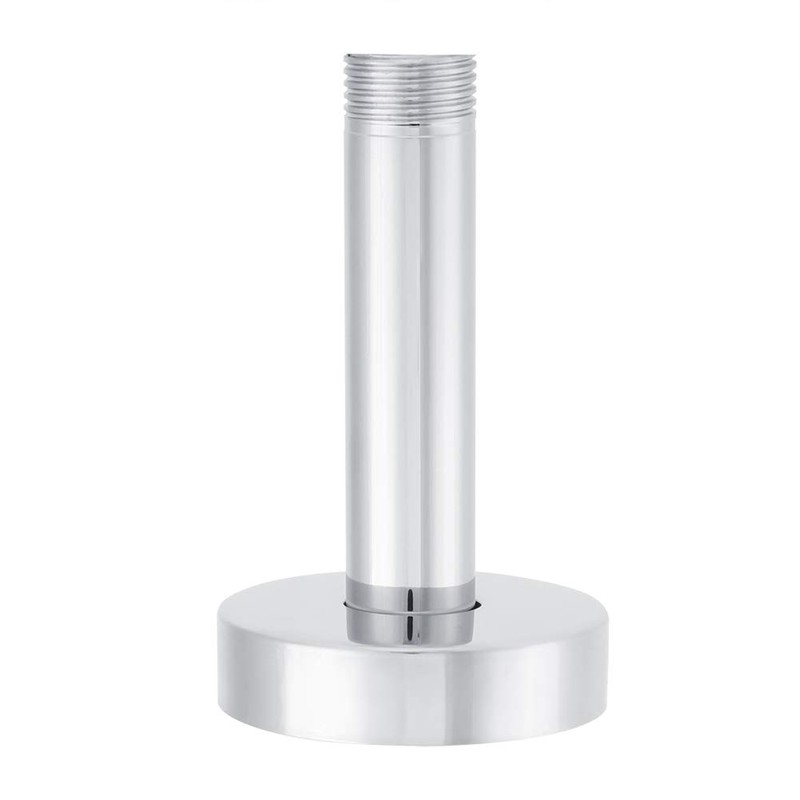 Stainless Steel Shower Arm With Plates For Bathroom And Bath