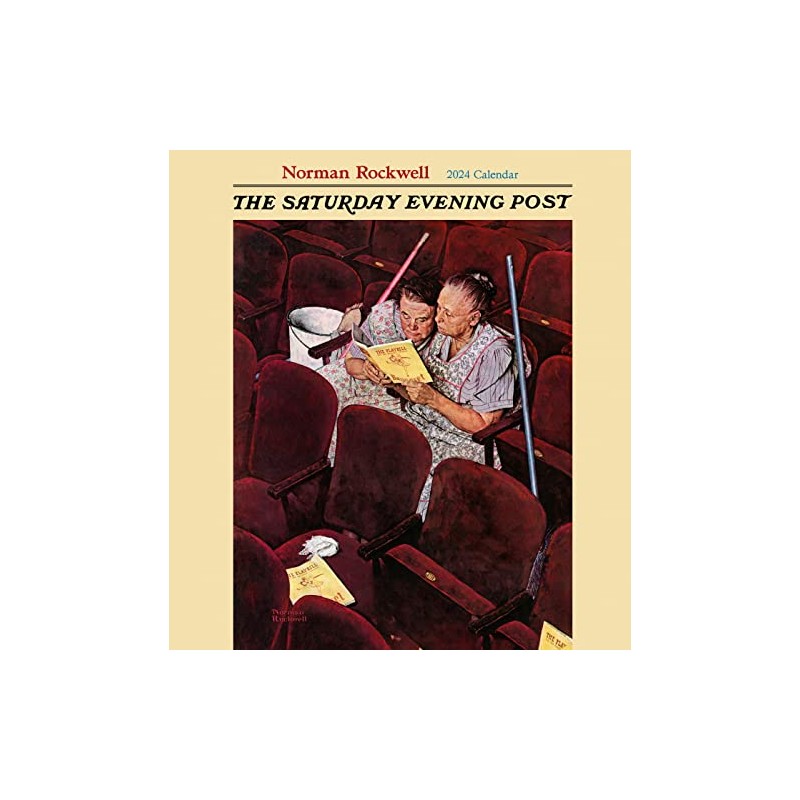 Norman Rockwell: The Saturday Evening Post 2024 Wall Calendar