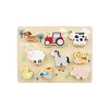 Vertbaudet Puzzle Farm Wood FSC Multicoloured One Size